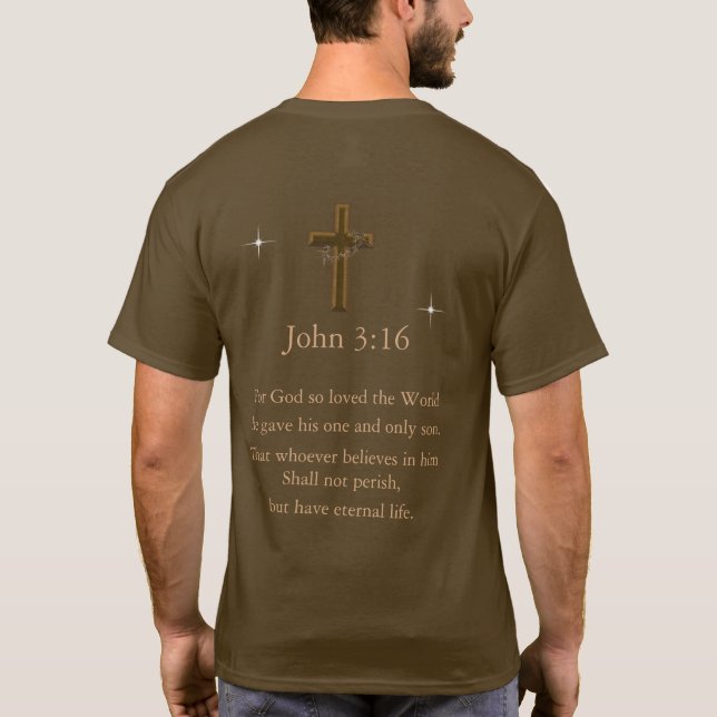 Camiseta John 3:16 (Verso)