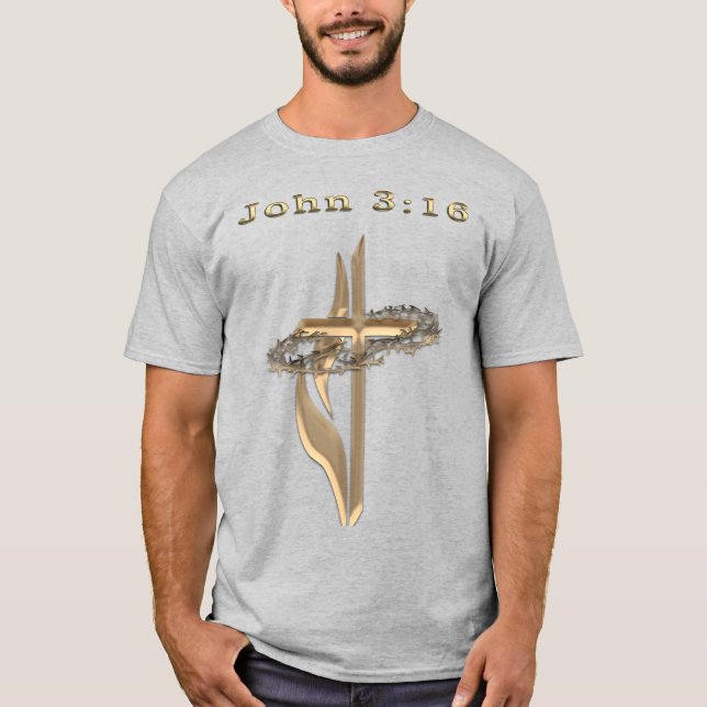 Camiseta John 3:16 (Frente)