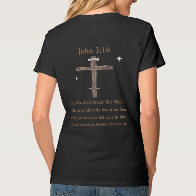Camiseta John 3:16 (Verso)