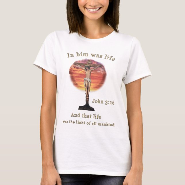 Camiseta John 3:16 (Frente)