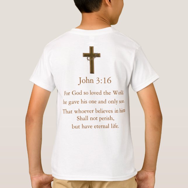 Camiseta John 3:16 (Verso)