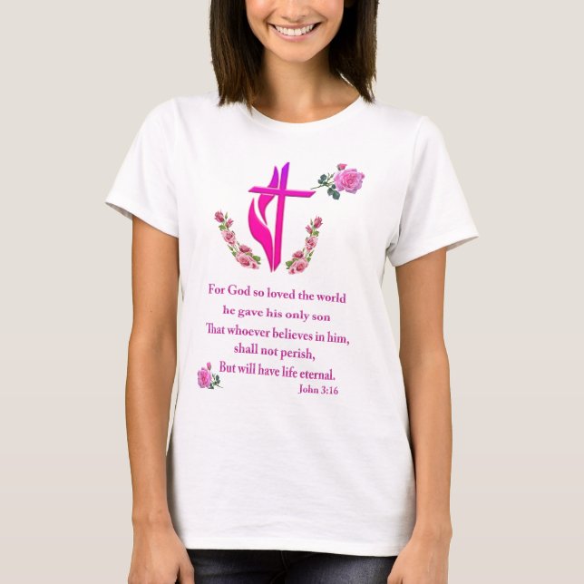 Camiseta John 3:16 (Frente)