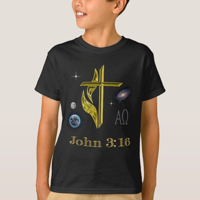 Camiseta John 3:16 (Frente)