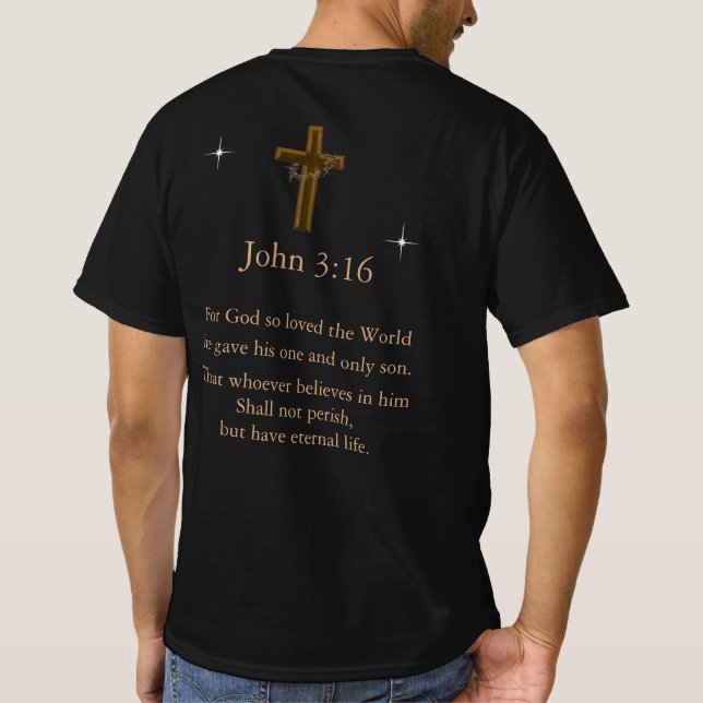 Camiseta John 3:16 (Verso)
