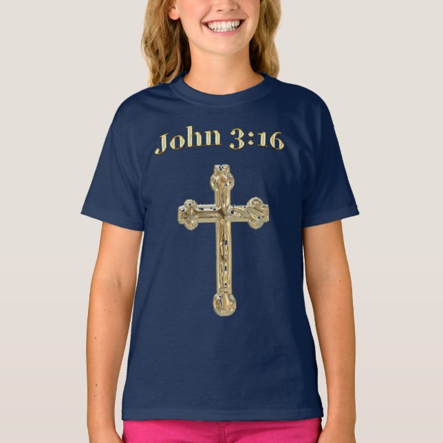 Camiseta John 3:16 (Frente)