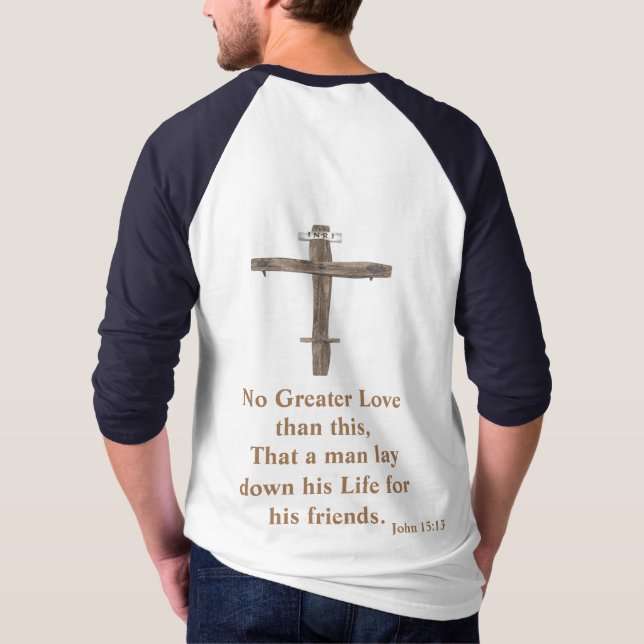 Camiseta John 3:16 (Verso)