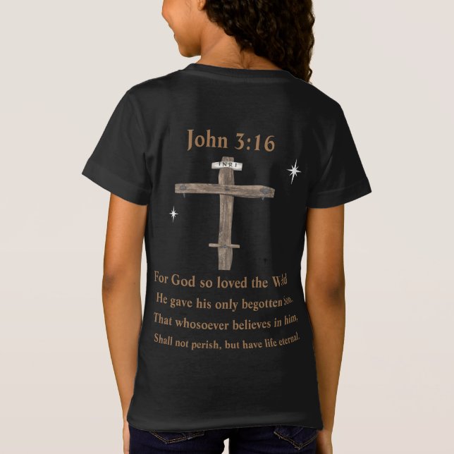 Camiseta John 3:16 (Verso)