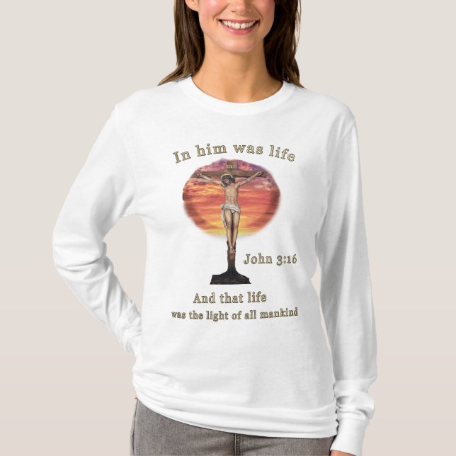 Camiseta John 3:16 (Frente)