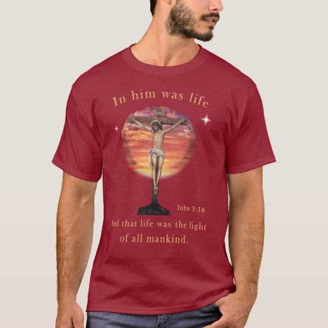 Camiseta John 3:16 (Frente)