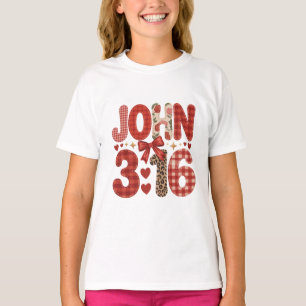 Camiseta John 3:16 do Dia dos Namorados