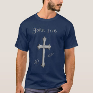 Camiseta John 3:16 roupa
