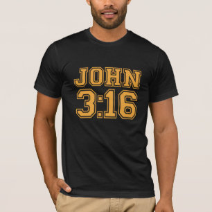 Camiseta John 3: 16 T-Camisa