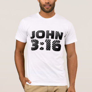 CAMISETA JOHN 3:16 T-SHIRTS CRISTÃOS