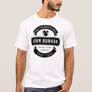 Camiseta John Bonham 1948 1980 Music