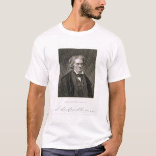 Camiseta John Caldwell Calhoun, gravado por Henry Bryan Hal