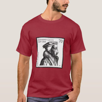 Camiseta John Calvin's commemorative seal