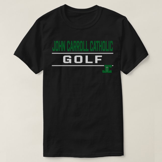 Camiseta John Carroll Segundo grau Católico Cavaliers Golf  (Frente do Design)