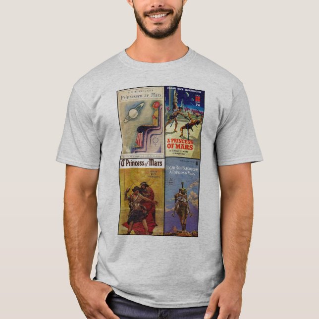 Camiseta John Carter do t-shirt de Marte (Frente)