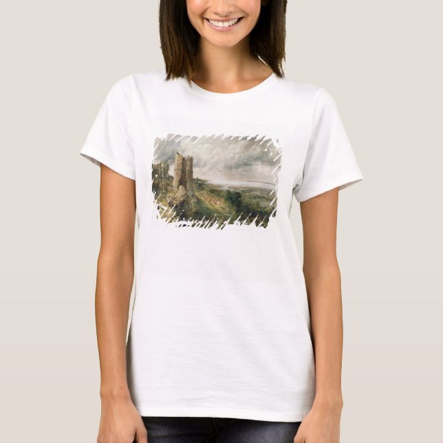 Camiseta John Constable | Castelo de Hadleigh, 1829 (óleo e (Frente)