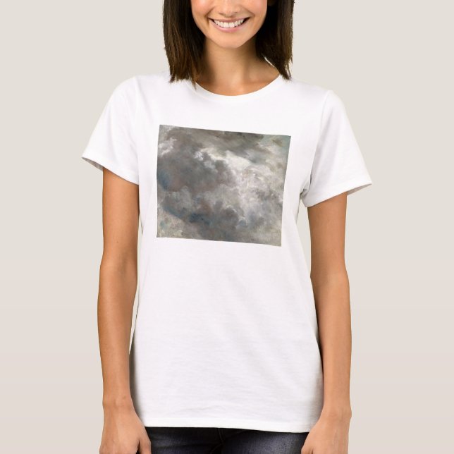 Camiseta John Constable | Cloud Study, 1821 (petróleo no pa (Frente)