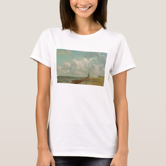 Camiseta John Constable | Harwich, The Low Lighthouse e B (Frente)