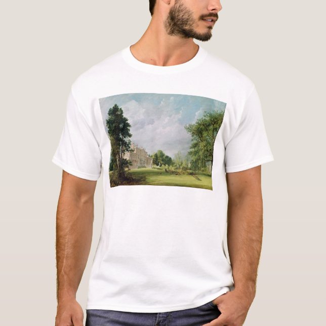 Camiseta John Constable | Malvern Salão, Warwickshire, 1821 (Frente)