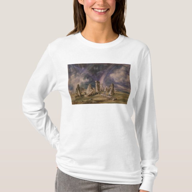 Camiseta John Constable | Stonehenge, 1835 (Frente)
