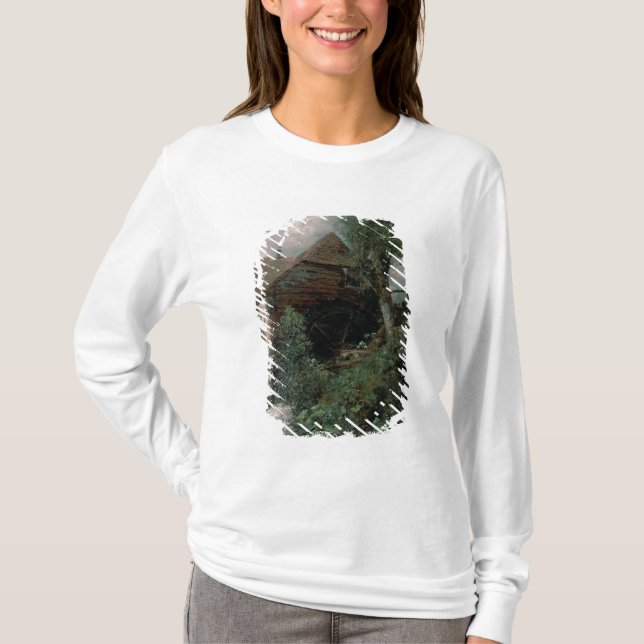 Camiseta John Constable | Watermill em Gillingham, Dorset (Frente)