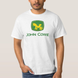 Camiseta John Cowe com dizer sobre para trás