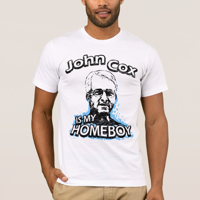 Camiseta John Cox é meu ficar em casa (Frente)