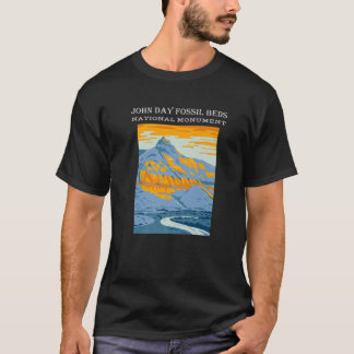 Camiseta John Day Fossil Beds National Monument Oregon Camp