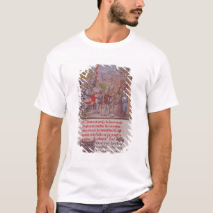 Camiseta John de magriço que está sendo recebido pelos