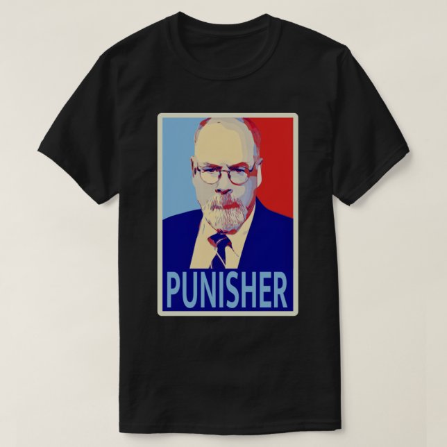 Camiseta John Durham Punisher im Shepard Fairey Style Cla (Frente do Design)