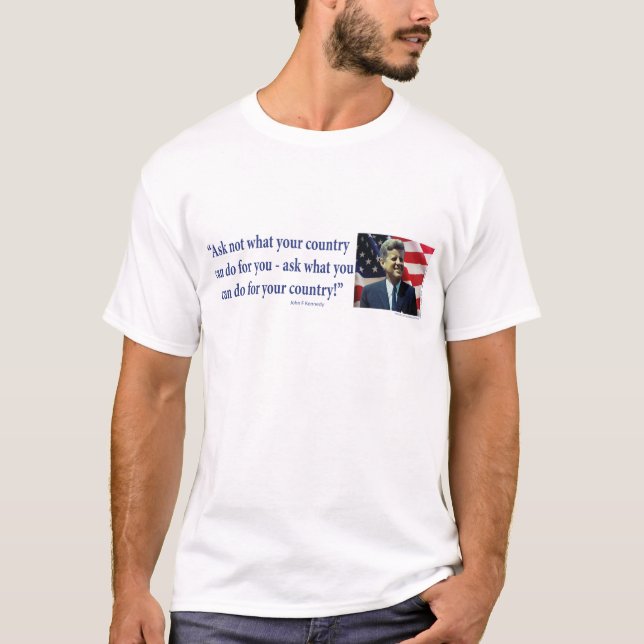 Camiseta John F Kennedy (Frente)