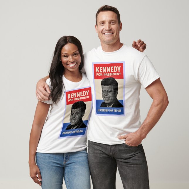 Camiseta John F Kennedy (Unissex)