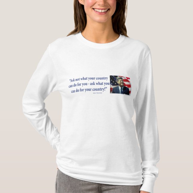 Camiseta John F. Kennedy (Frente)