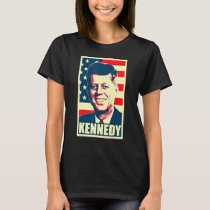Camiseta John F Kennedy American Propaganda Poster