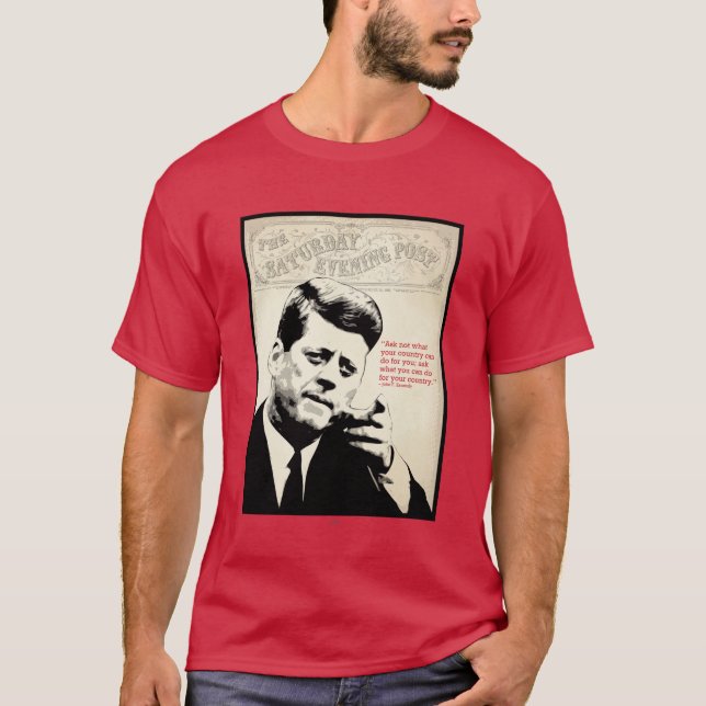 Camiseta John F. Kennedy Cote (Frente)