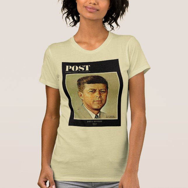 Camiseta John F. Kennedy em MEMORIAM (Frente)