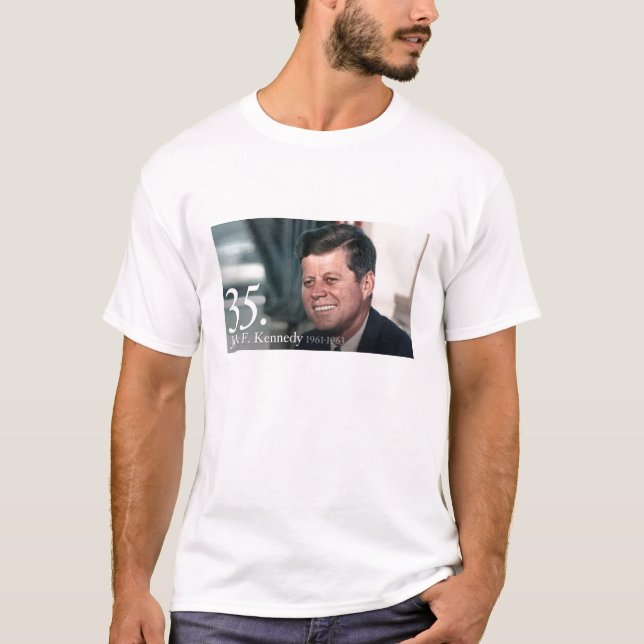 Camiseta John F Kennedy/JFK 35 (Frente)