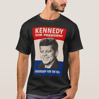 Camiseta John F. Kennedy Para A Campanha Do Presidente JFK