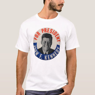 Camiseta John F Kennedy para o Presidente!