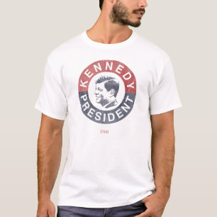 Camiseta John F. Kennedy para o t-shirt 1960 do presidente