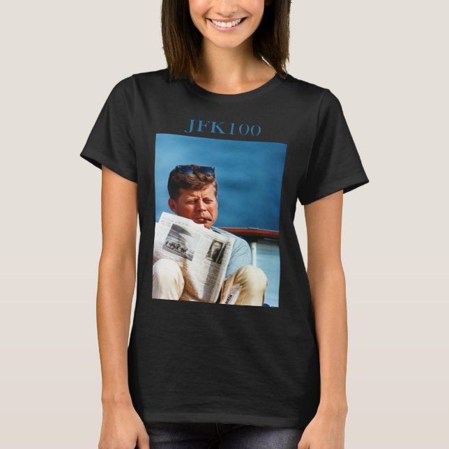 Camiseta John F Kennedy Vintage JFK 100 (Frente)