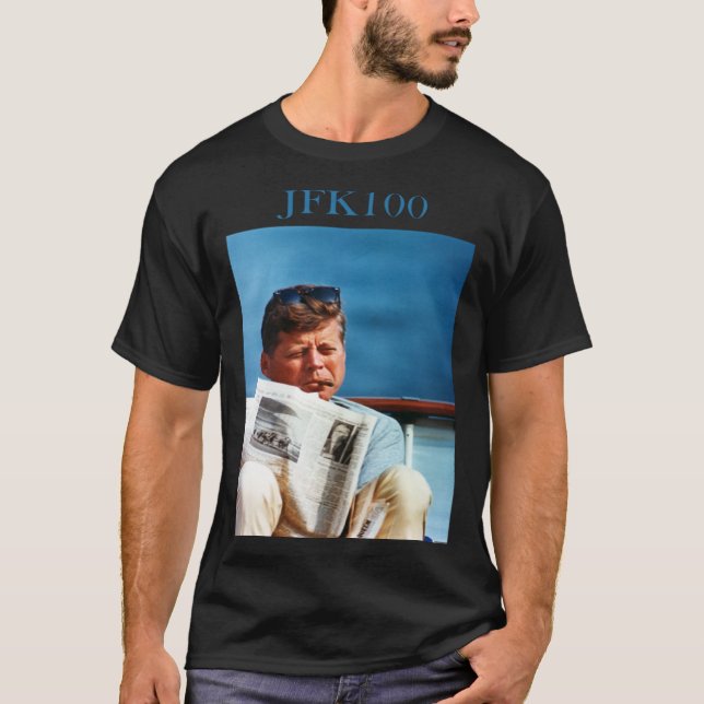 Camiseta John F Kennedy Vintage JFK 100 (Frente)
