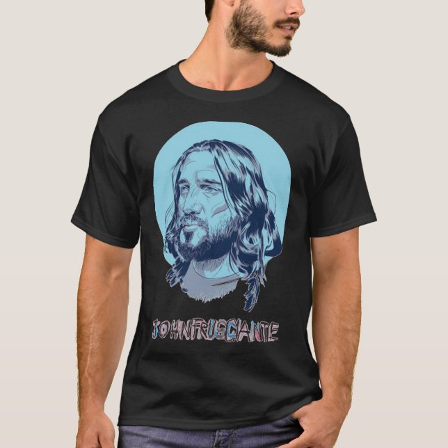 Camiseta JOHN FRUSCIANTE - Camisa-T essencial (Frente)