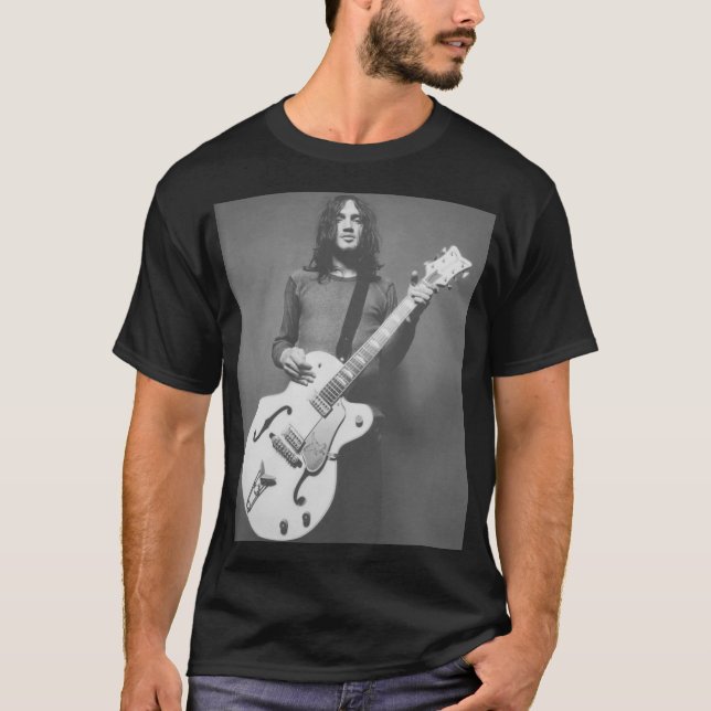 Camiseta John Frusciante T-Shirt – RHCP Guitar Legend (Frente)