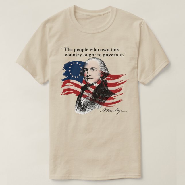 Camiseta John Jay (Frente do Design)