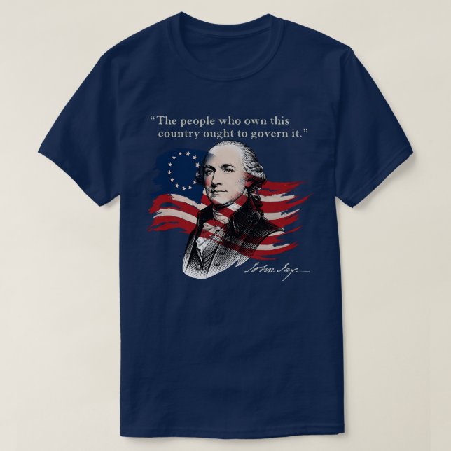 Camiseta John Jay (Frente do Design)