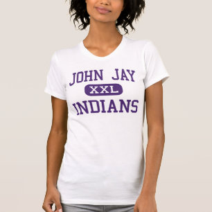 Camiseta John Jay - indianos - alto - rio transversal New